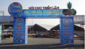 Hội chợ kỷ niệm 10 năm thành lập tỉnh Hậu Giang năm 2013